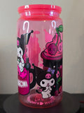 Acrylic Cup - Pink Kuromi Coffee *B Grade*