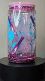 Acrylic Snowglobe Cup - Going Chopping
