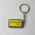 Please Be Kind Rewind Keychain *B Grade*