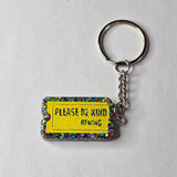 Please Be Kind Rewind Keychain *B Grade*