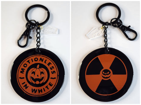 MIW Pumpkin Logo Keychains
